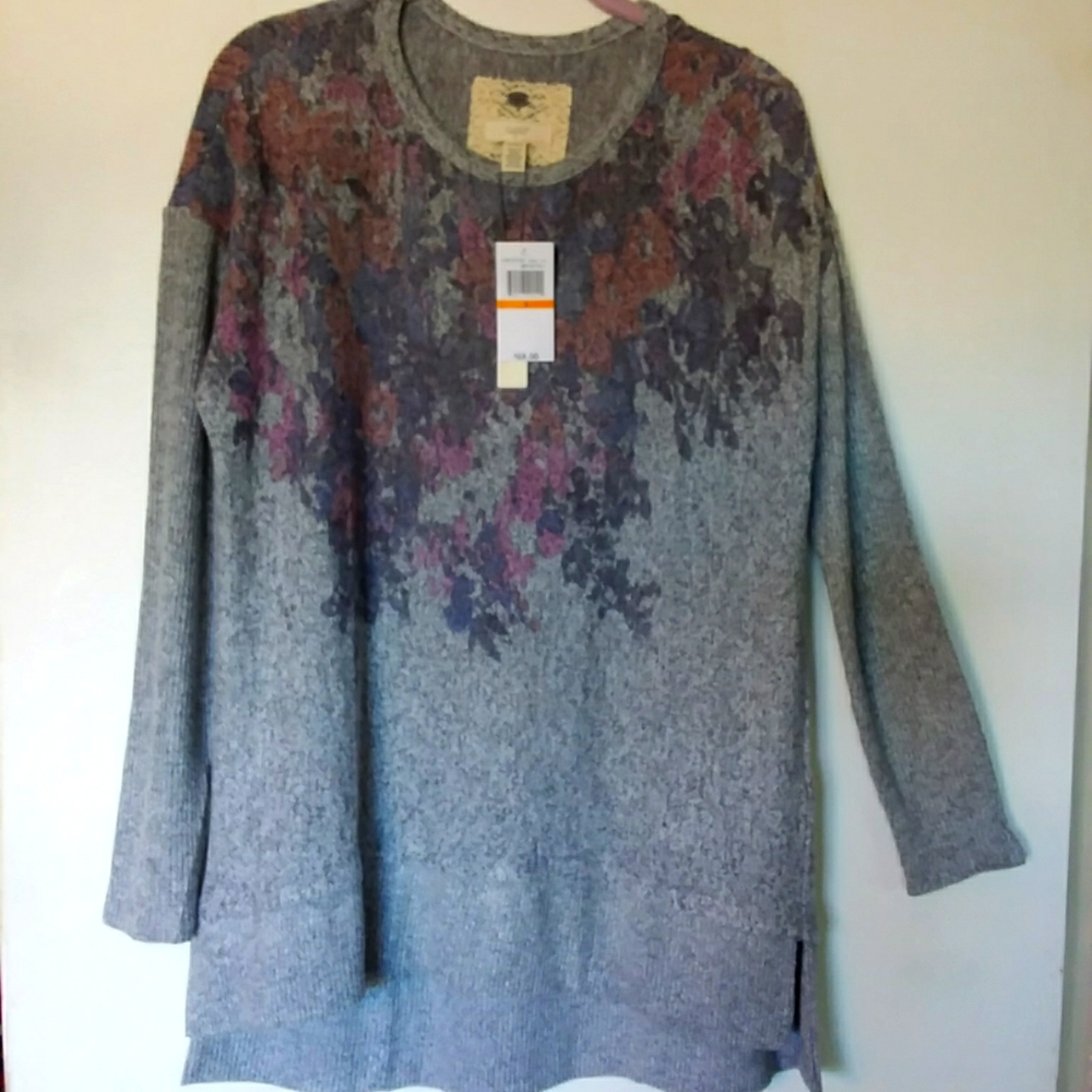 CUPIO blush soft lightweight top in size small/petite. - Picture 1 of 5